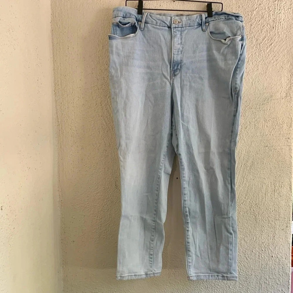 Good American Denim - Good American Jeans  Straight fit Size 18